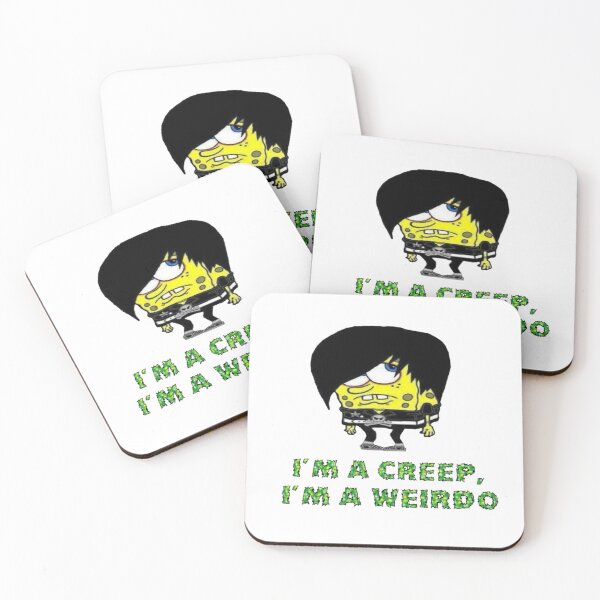 Item preview, Emo Spongebob Radiohead “I’m a creep, I’m a weirdo” designed and sold by jaimee-simonson.