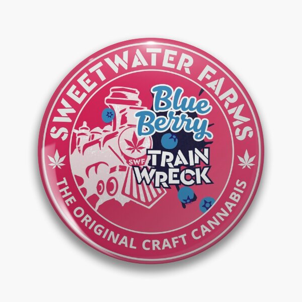 Item preview, Blueberry Trainwreck - Emblem designed and sold by Sweetwater Farms Swag.