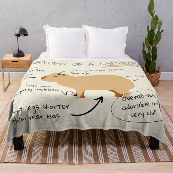 Item preview, Anatomy of a capybara designed and sold by sunnySaraV.