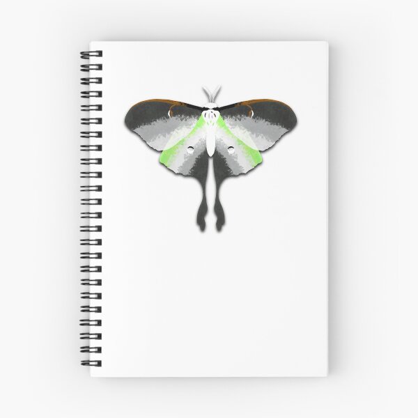 Item preview, LGBT Luna Moth - Agender designed and sold by BluMello.