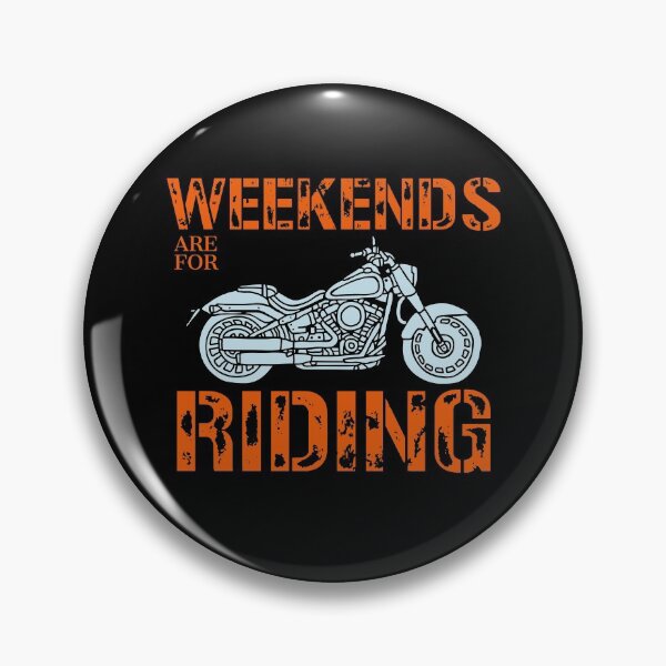 Item preview, Weekends are for riding designed and sold by Monkey204.