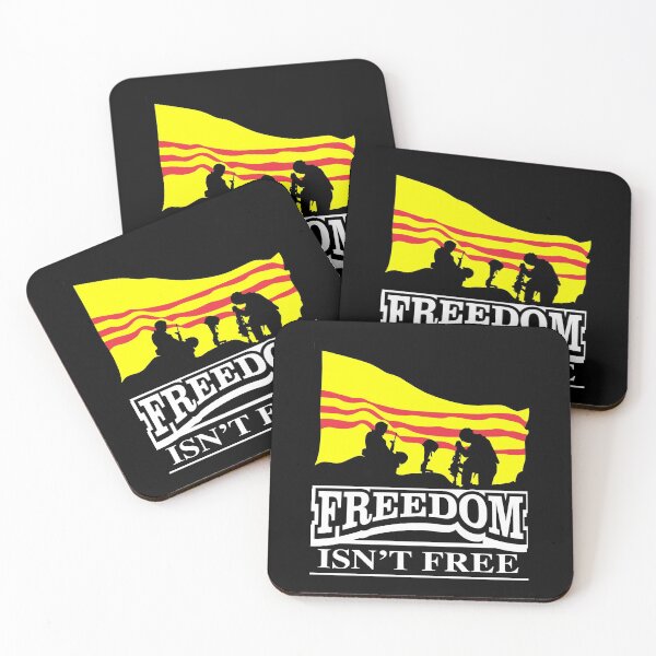 Item preview, Vietnam Flag Freedom isn't Free Long Sleeve T-Shirt designed and sold by erstrudy75.