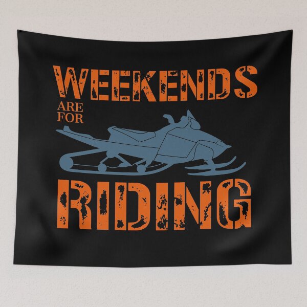 Item preview, Weekends are for riding designed and sold by Monkey204.