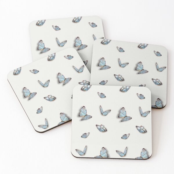 Item preview, blue butterflies designed and sold by peachyasho.