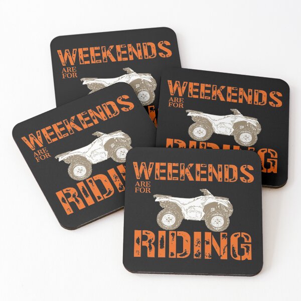 Item preview, Weekends are for riding designed and sold by Monkey204.