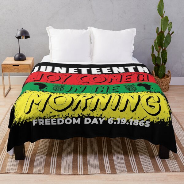 Item preview, Juneteenth Joy Cometh In The Morning Freedom Day June 19th Holiday White 2 designed and sold by travellb.