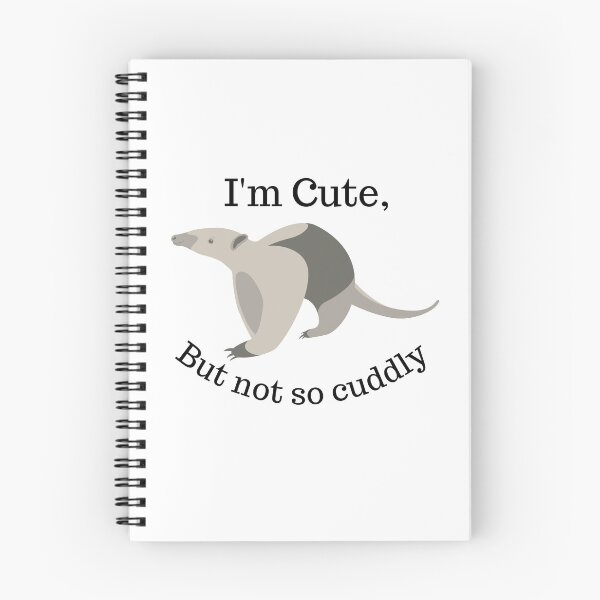 Item preview, Tamandua: I'm Cute But Not So Cuddly designed and sold by Meggie-moos.