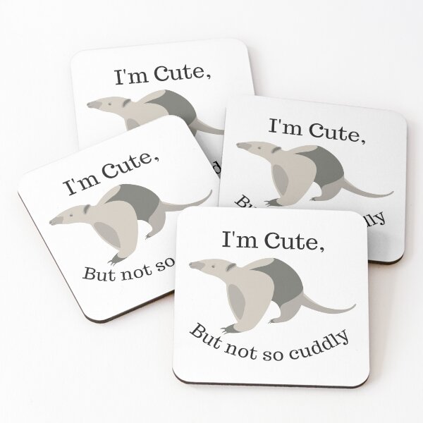 Item preview, Tamandua: I'm Cute But Not So Cuddly designed and sold by Meggie-moos.