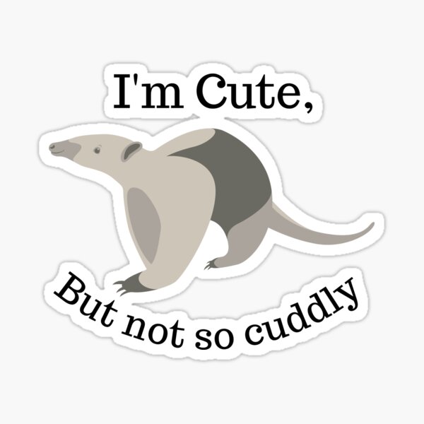 Tamandua cartoon illustration Sticker for Sale by Misscartoon