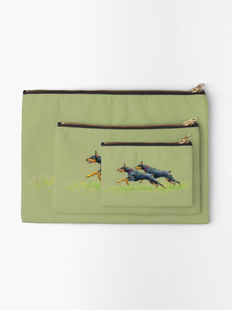 Alternate view of Run Free! Zipper Pouch