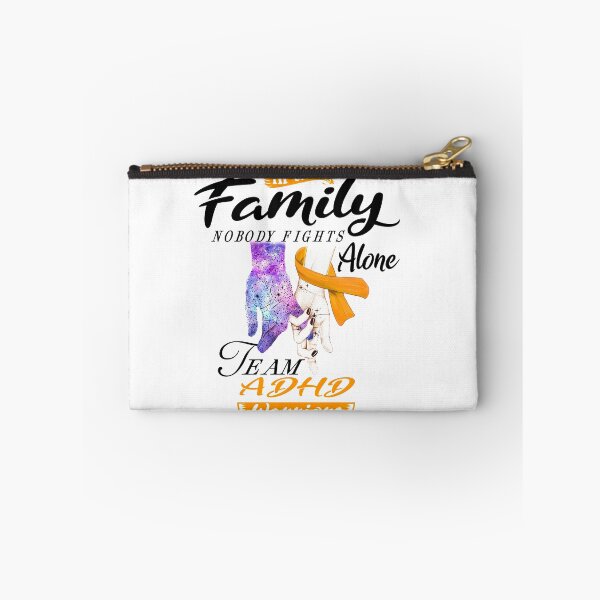Item preview, In This Family No One Fights Alone Team ADHD Warrior designed and sold by deputylove.