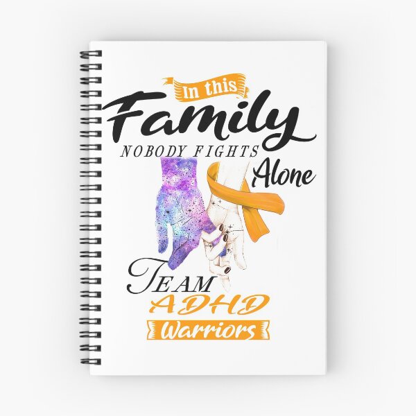 Item preview, In This Family No One Fights Alone Team ADHD Warrior designed and sold by deputylove.