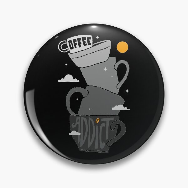 Item preview, Adorable Coffee Addict Caffeine Beverage Tower designed and sold by ozunu.