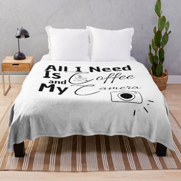 Item preview, All I Need Is Coffee And My Camera designed and sold by HQGraphic.