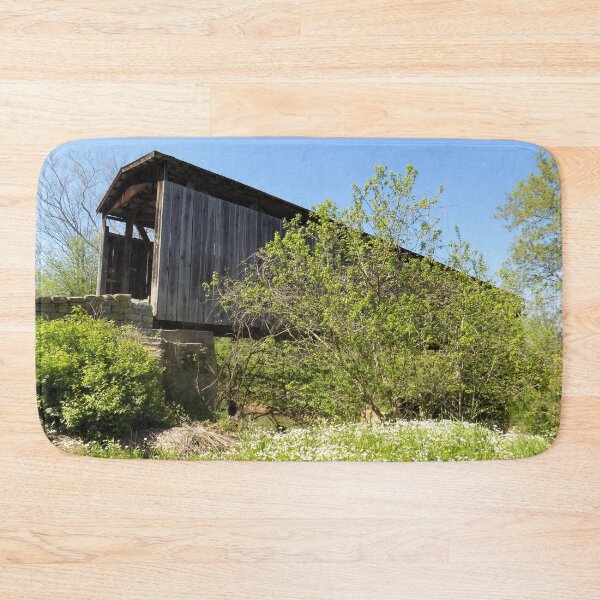 Item preview, 17-101-01 Johnson Creek Covered Bridge 110' 1862 designed and sold by gotucoveredart.