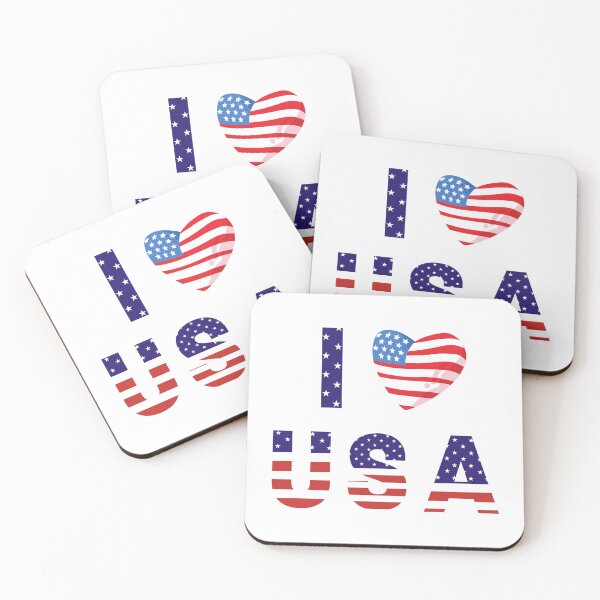 Item preview, I Love USA  designed and sold by AlinaSCorner.