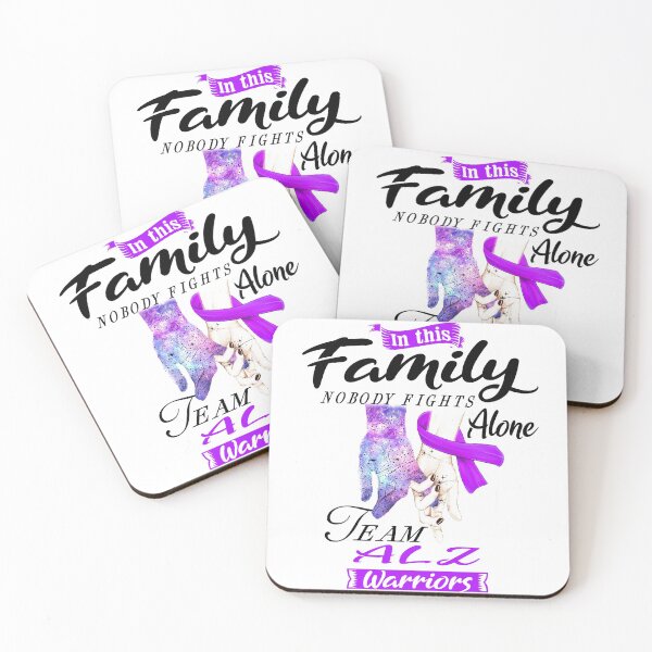Item preview, In This Family No One Fights Alone Team ALZ Warrior designed and sold by deputylove.