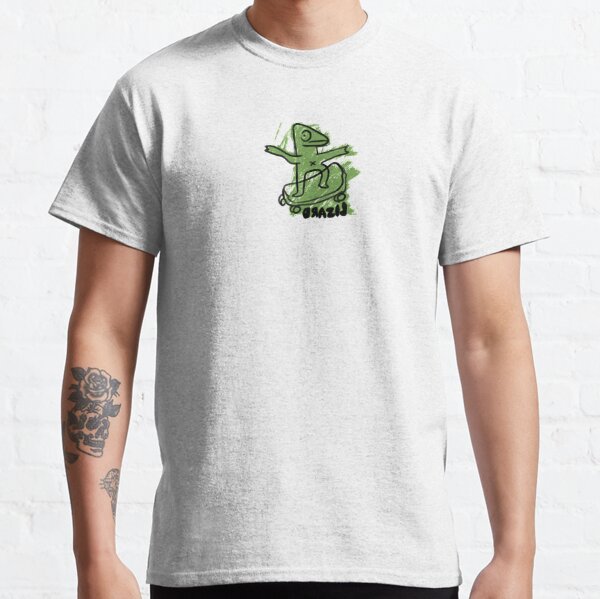 Lizard on Skateboard Classic T-Shirt
