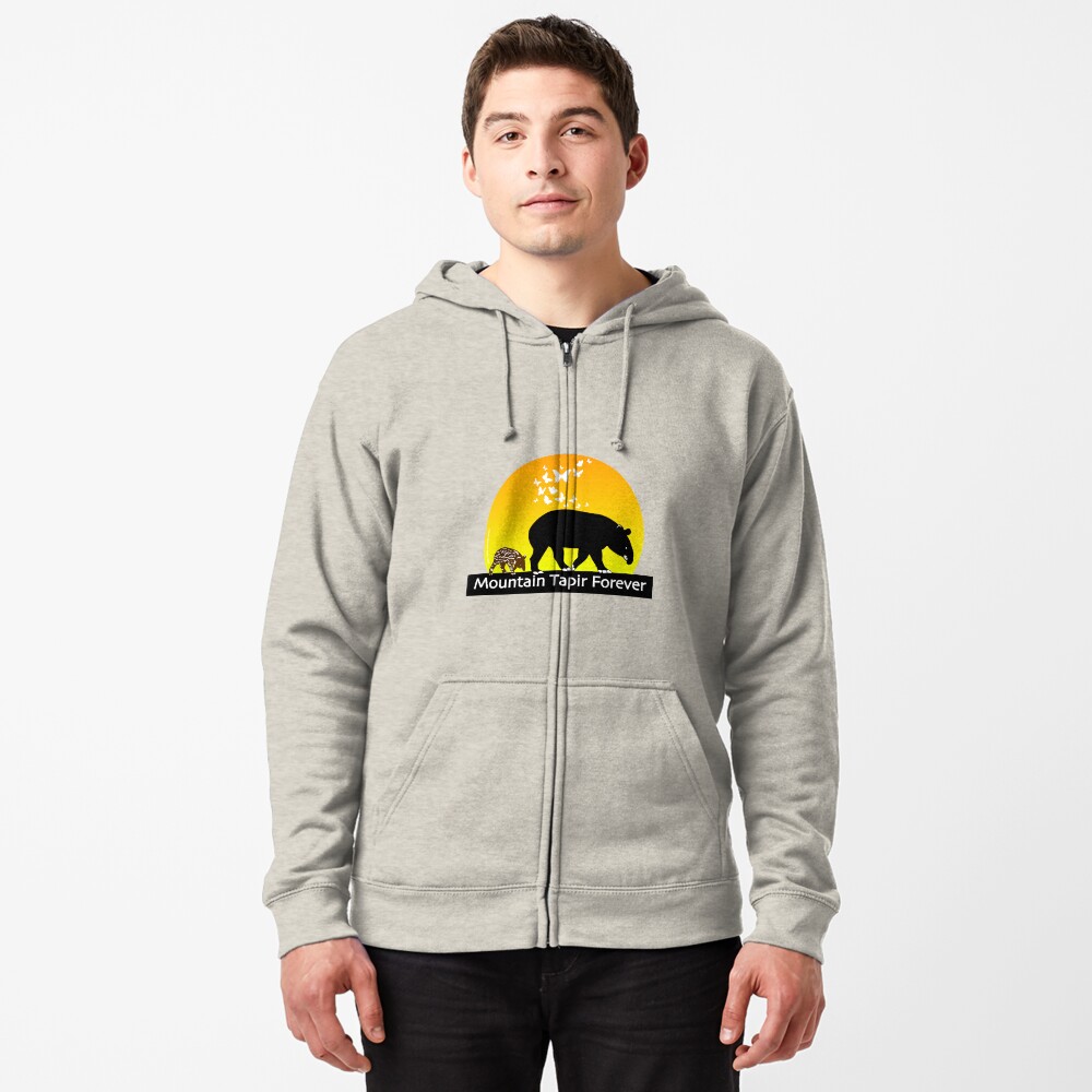 Vista previa del artículo con la obra «Sudadera con capucha y cremallera», diseñado y vendido por visiontorres.