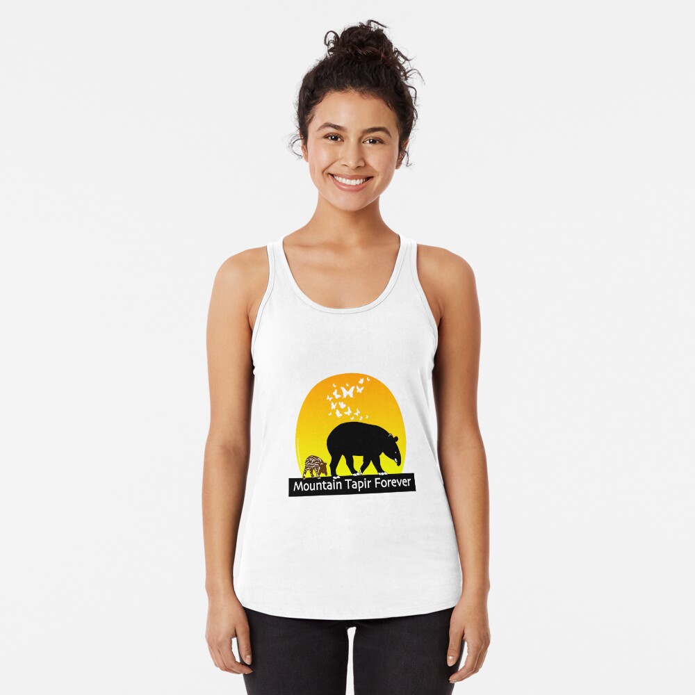 Vista previa del artículo con la obra «Camiseta con espalda nadadora», diseñado y vendido por visiontorres.