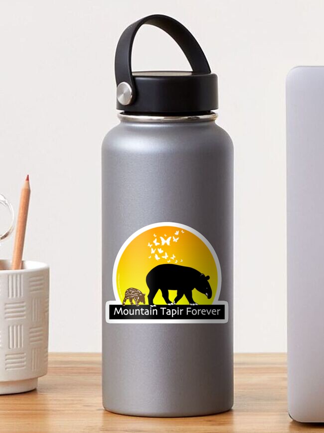 Imagen 1 de 3, Pegatina con la obra Mountain Tapir Forever, diseñada y vendida por visiontorres.