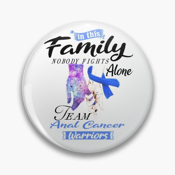 Item preview, In This Family No One Fights Alone Team Anal Cancer Warrior designed and sold by deputylove.
