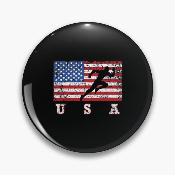 Item preview, American Flag Track & Field Hoodie, USA Gift, Track Team designed and sold by merystowe1.