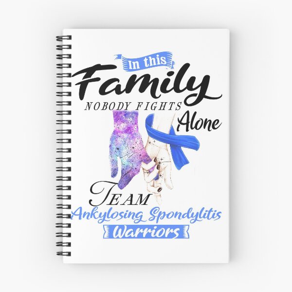 Item preview, In This Family No One Fights Alone Team Ankylosing Spondylitis Warrior designed and sold by deputylove.