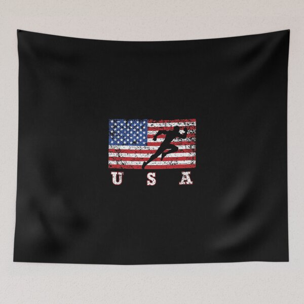 Item preview, American Flag Track & Field Hoodie, USA Gift, Track Team designed and sold by merystowe1.