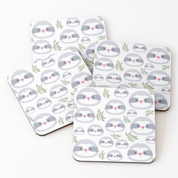 Item preview, Sloth pattern 2 designed and sold by Meggie-moos.