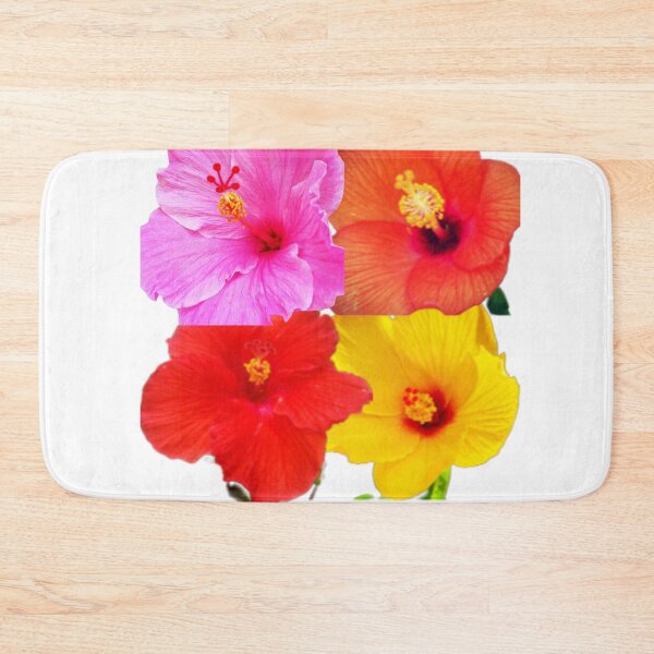 Item preview, Rainbow of Hibiscus Flowers in Bloom designed and sold by AbiLeads.