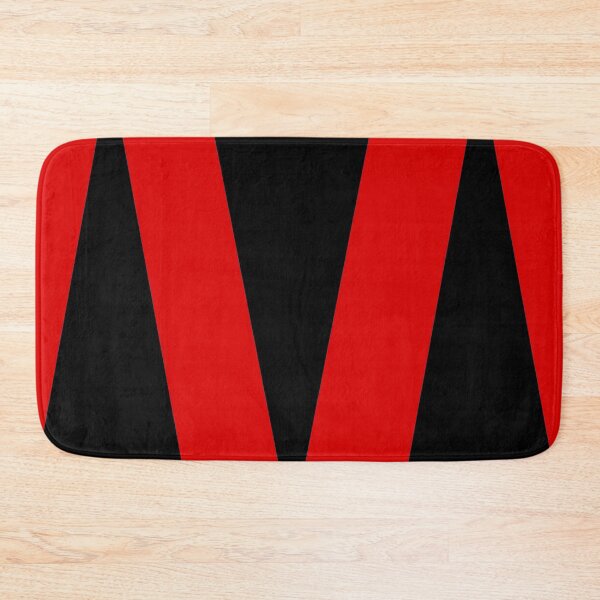 Item preview, black triangles with red stripes designed and sold by nigejohn.