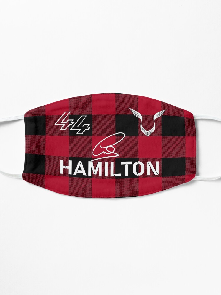 Masque ''Lewis Hamilton Spécial Signé 2021' : autre vue