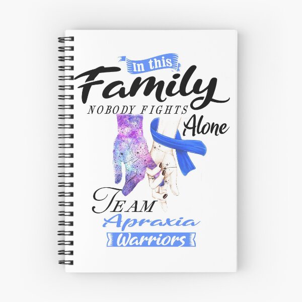 Item preview, In This Family No One Fights Alone Team Apraxia Warrior designed and sold by deputylove.