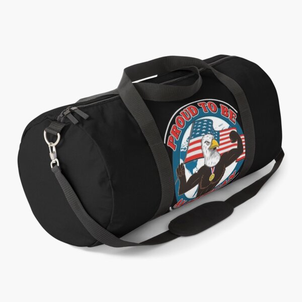 Item preview, Proud American, Patriotic American Bald Eagle, American Flag designed and sold by SaliDesigner.