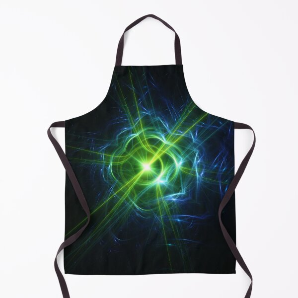 Item preview, Abstract blue and green lines on black background designed and sold by tatkhagata.