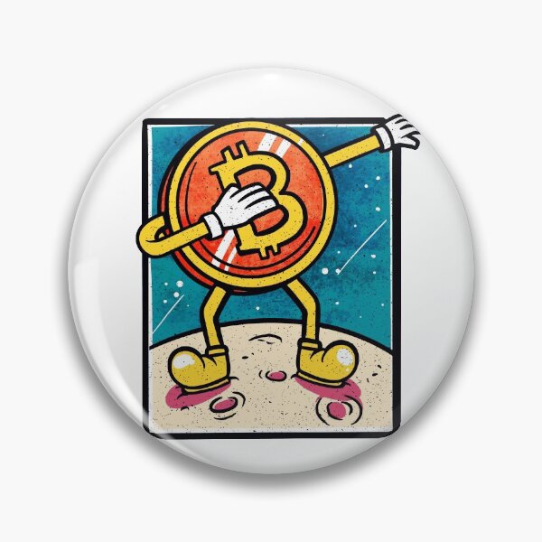 Item preview, Funny Bitcoin Dabbing on the Moon designed and sold by gifttat.