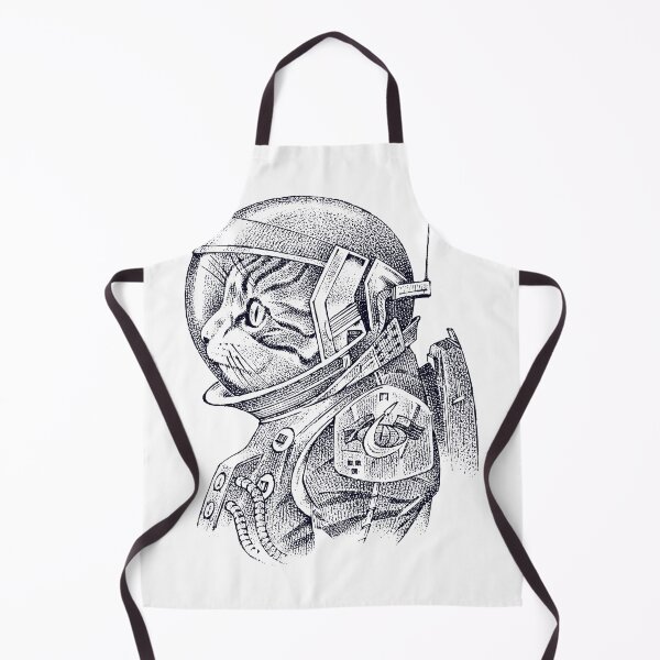 Item preview, Outerspace Cosmonaut Kitty Cat Spacesuit Astronaut designed and sold by ozunu.