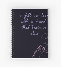 Blue - Troye Sivan Spiral Notebook
