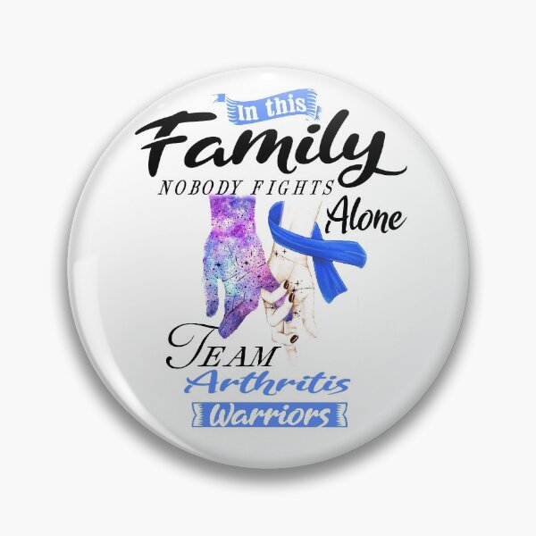 Item preview, In This Family No One Fights Alone Team Arthritis Warrior designed and sold by deputylove.