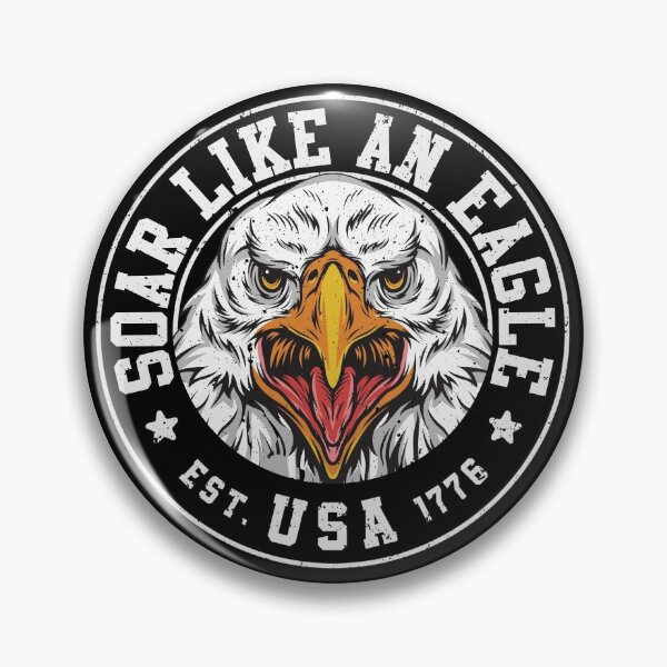 Item preview, Adler, eagle head, soar like an eagle saying design designed and sold by brunsch-print.