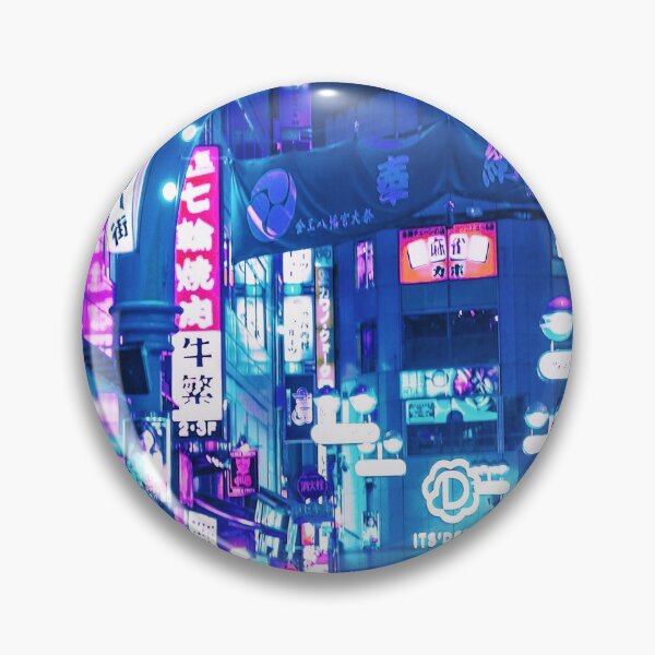 Item preview, cyberpunk neon night designed and sold by cyberpunkworld.
