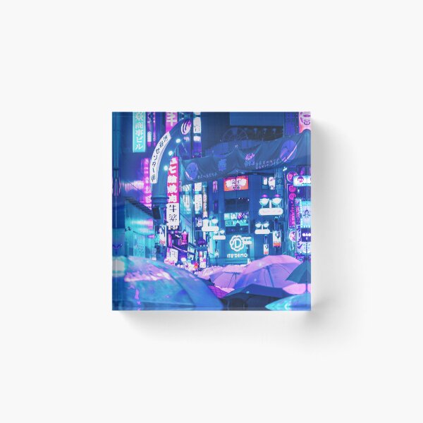 Item preview, cyberpunk neon night designed and sold by cyberpunkworld.