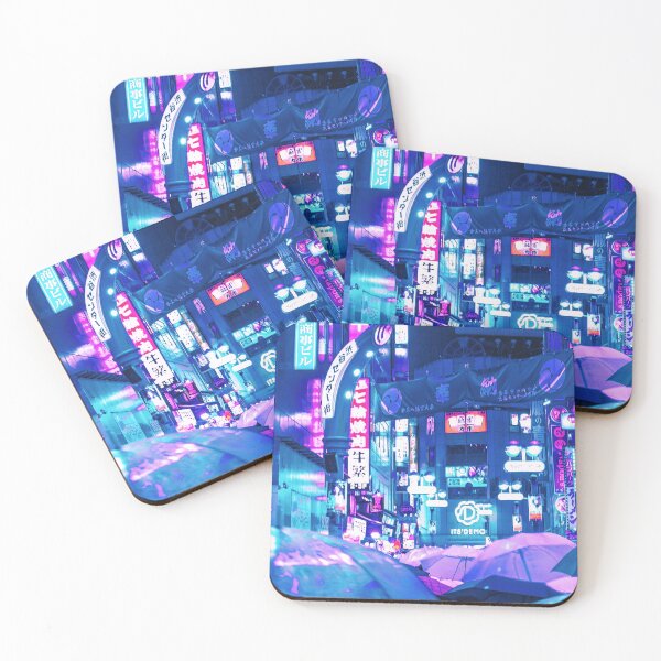 Item preview, cyberpunk neon night designed and sold by cyberpunkworld.