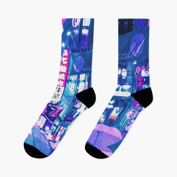 Item preview, cyberpunk neon night designed and sold by cyberpunkworld.