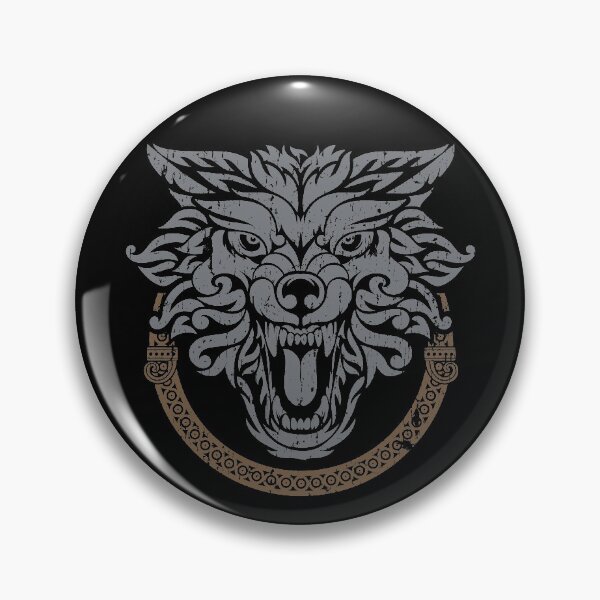 Item preview, Norse Pagan Viking Wolf Distressed designed and sold by BluePagan.