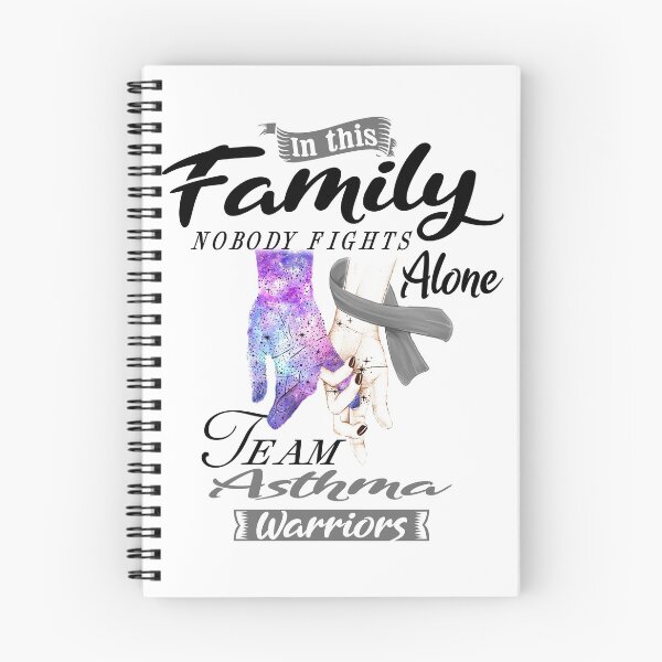 Item preview, In This Family No One Fights Alone Team Asthma Warrior designed and sold by deputylove.