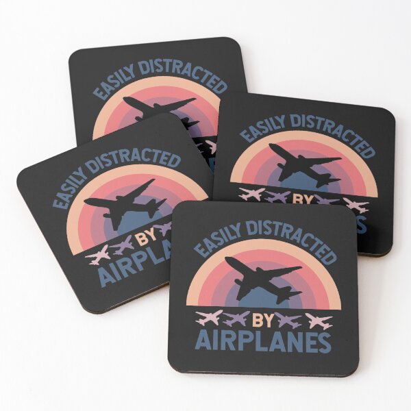 Item preview, easily distracted by airplanes designed and sold by manardesign.