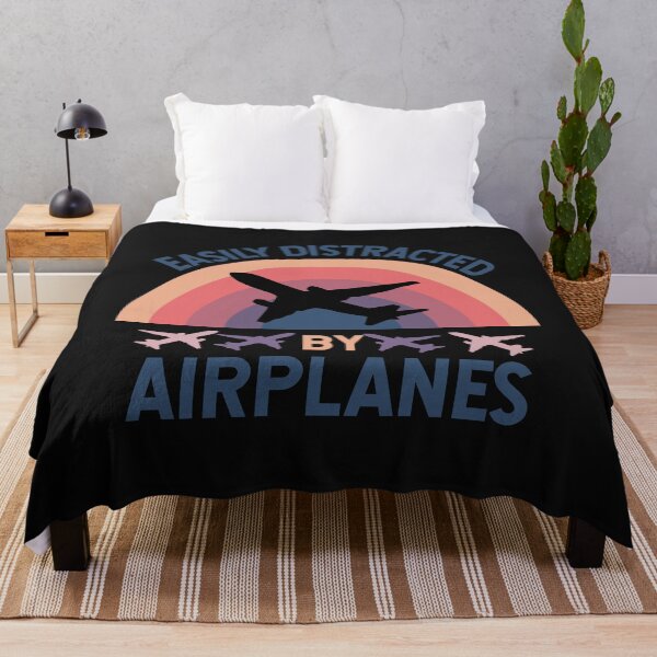 Item preview, easily distracted by airplanes designed and sold by manardesign.