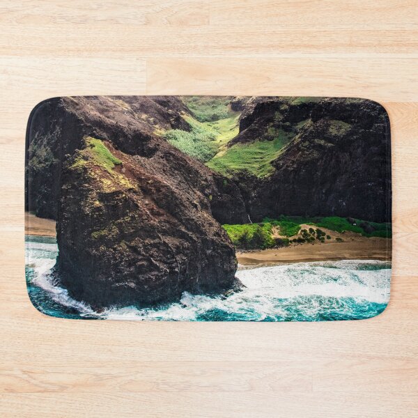 Item preview, Spectacular Cliffside Tropical Beach With Dramatic Waves designed and sold by DEC02.